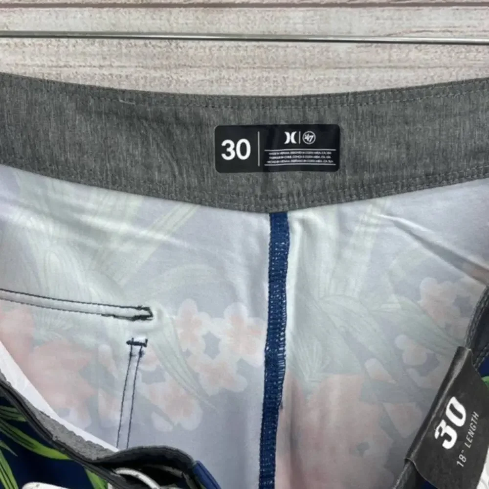 NWT Hurley x '47 MLB Detroit Tigers Phantom Swim Trunks Men's Size 30
